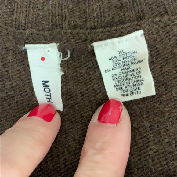 Moth sz XL embroidered cardigan bell sleeve - Picture 5 of 16